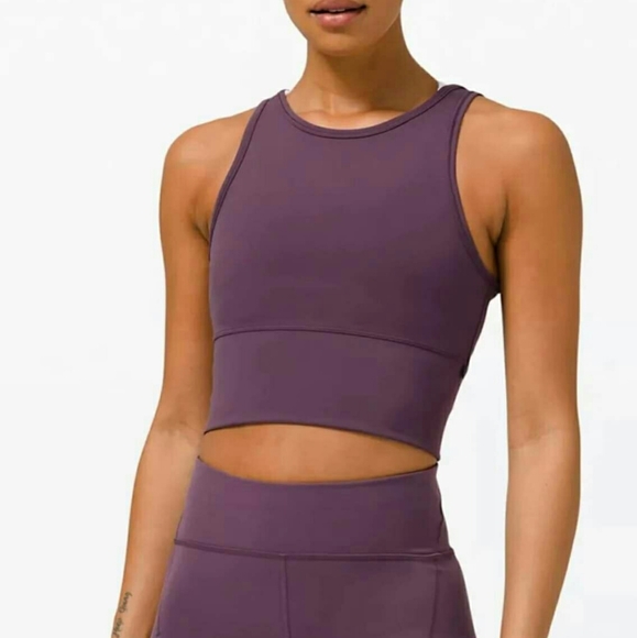 lululemon athletica Tops - NWT LULULEMON Power Pivot Tank Top Grape